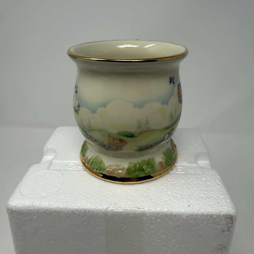 Lenox Disney Snow White And Seven Dwarfs Dopey Fine Porcelain Mug Gold Trim 8 oz - Picture 3 of 8